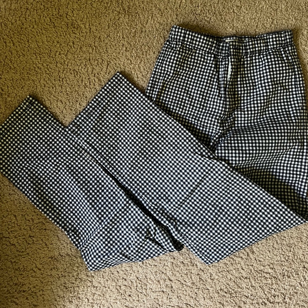John Galt/Brandy Melville checkered pants